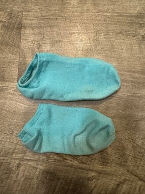 Well worn womens gym socks